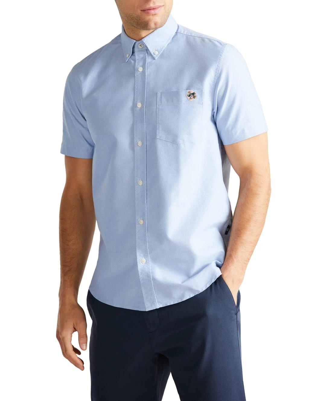 Ted Baker Regular Fit Cotton Rich Oxford Shirt 1 Ted Baker Regular Fit Cotton Rich Oxford Shirt