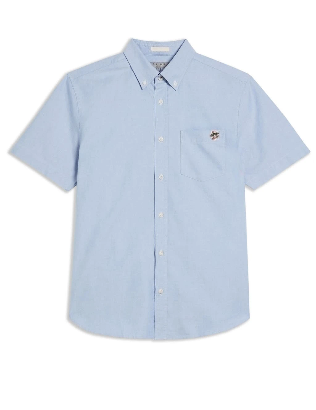 Ted Baker Regular Fit Cotton Rich Oxford Shirt 2 Ted Baker Regular Fit Cotton Rich Oxford Shirt - Image 2