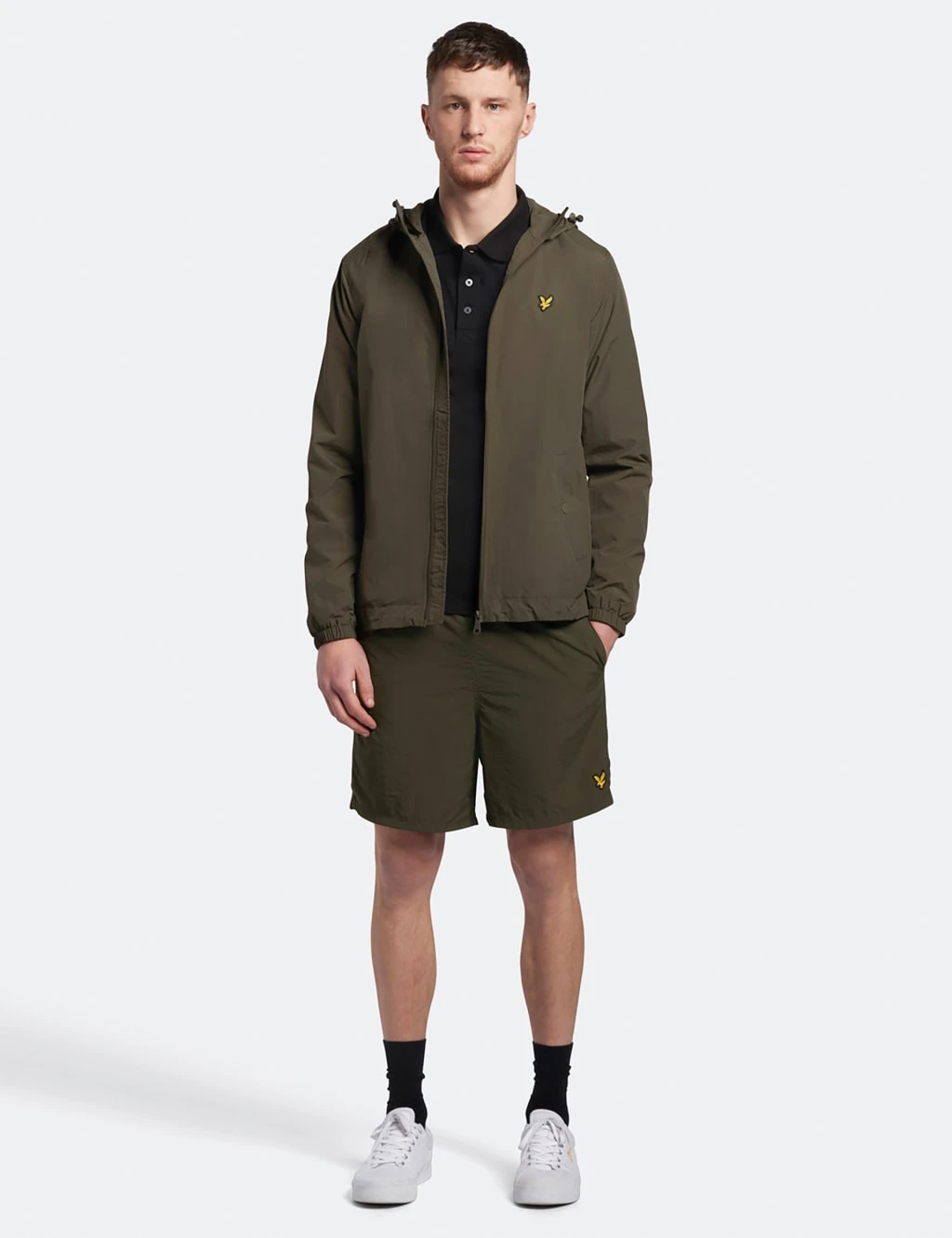 Lyle & Scott Cotton Rich Long Sleeve Polo Shirt 1 Lyle & Scott Cotton Rich Long Sleeve Polo Shirt