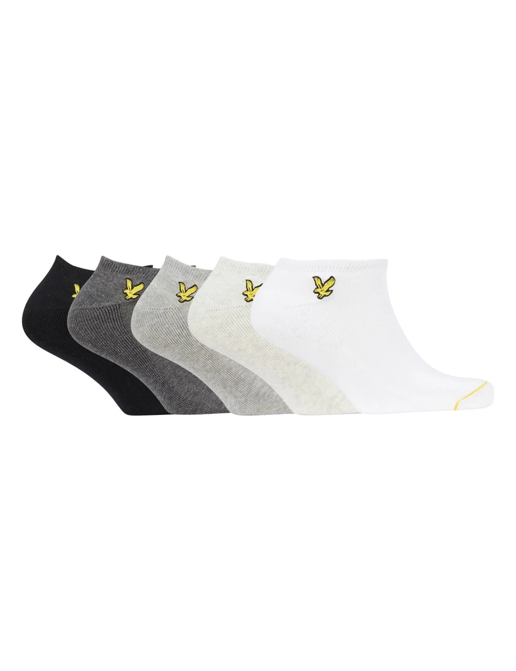 Lyle & Scott 5pk Cotton Rich Trainer Socks 1 Lyle & Scott 5pk Cotton Rich Trainer Socks