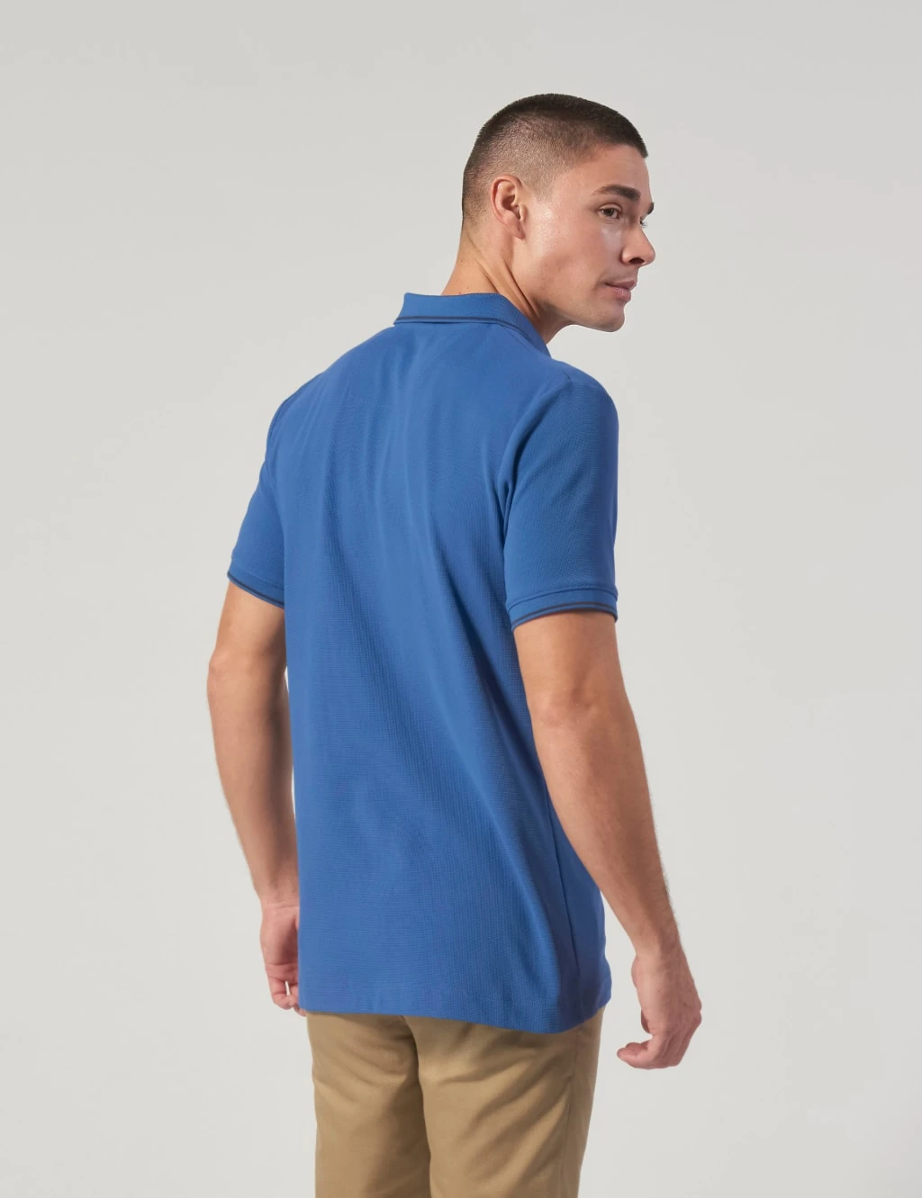 MUSTO Corsica Tipped Polo Shirt 5 MUSTO Corsica Tipped Polo Shirt - Image 5