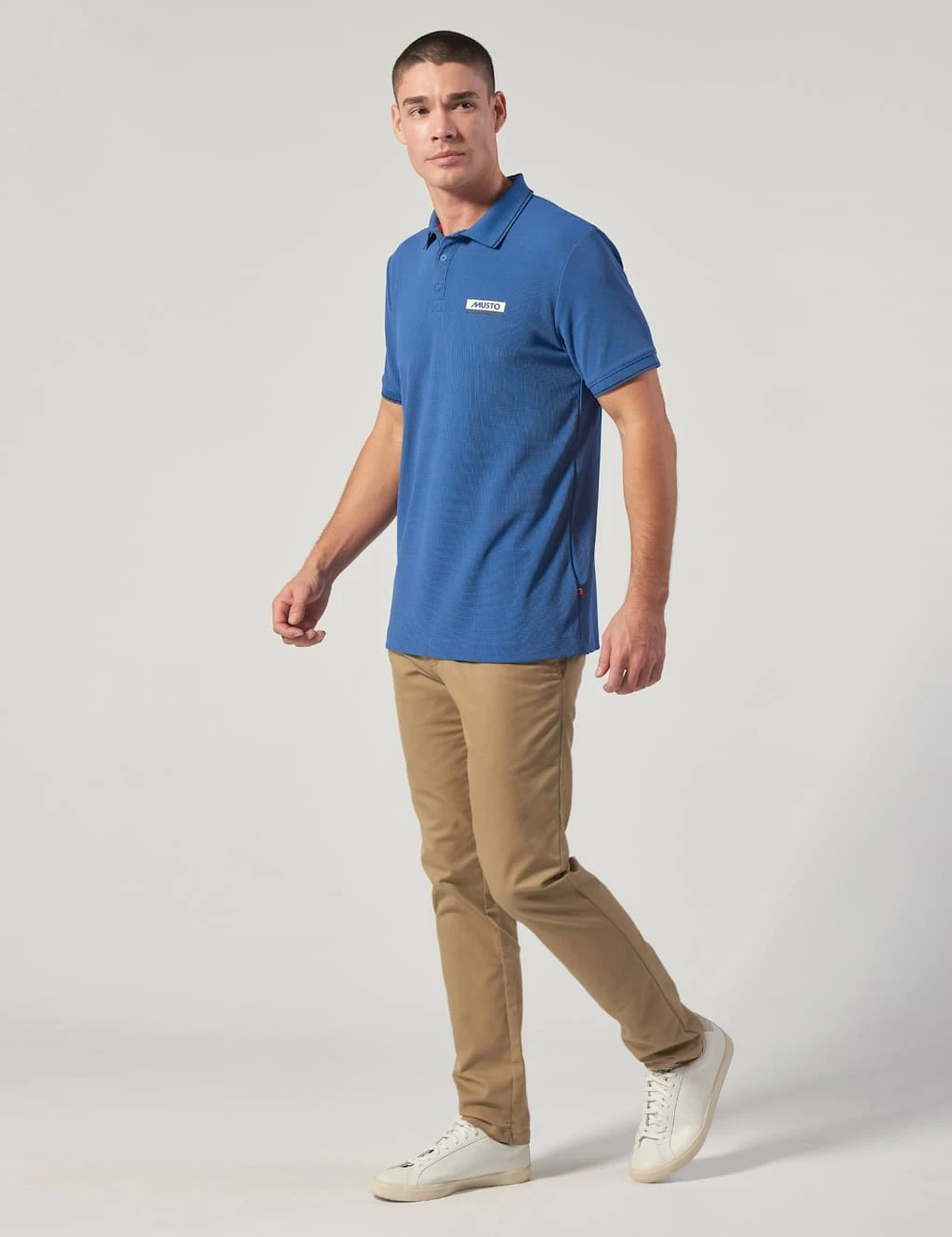 MUSTO Corsica Tipped Polo Shirt 7 MUSTO Corsica Tipped Polo Shirt - Image 7