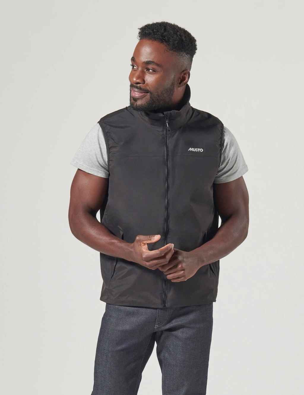 MUSTO Snug Fleece Lined Zip Up Gilet 6 MUSTO Snug Fleece Lined Zip Up Gilet - Image 6