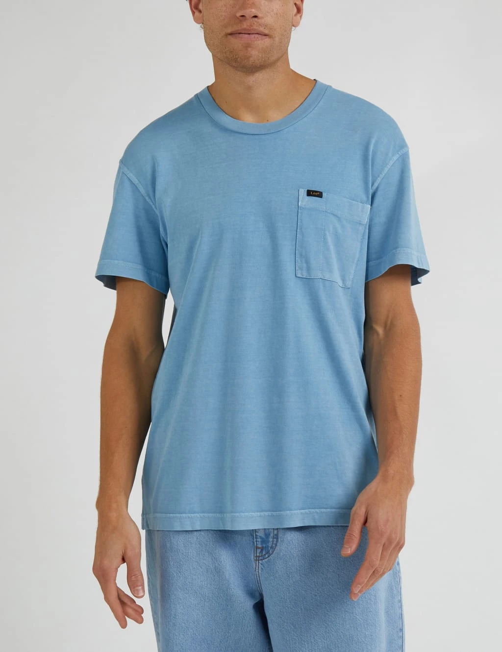 Lee Relaxed Fit Pure Cotton Crew Neck T-Shirt 1 Lee Relaxed Fit Pure Cotton Crew Neck T-Shirt