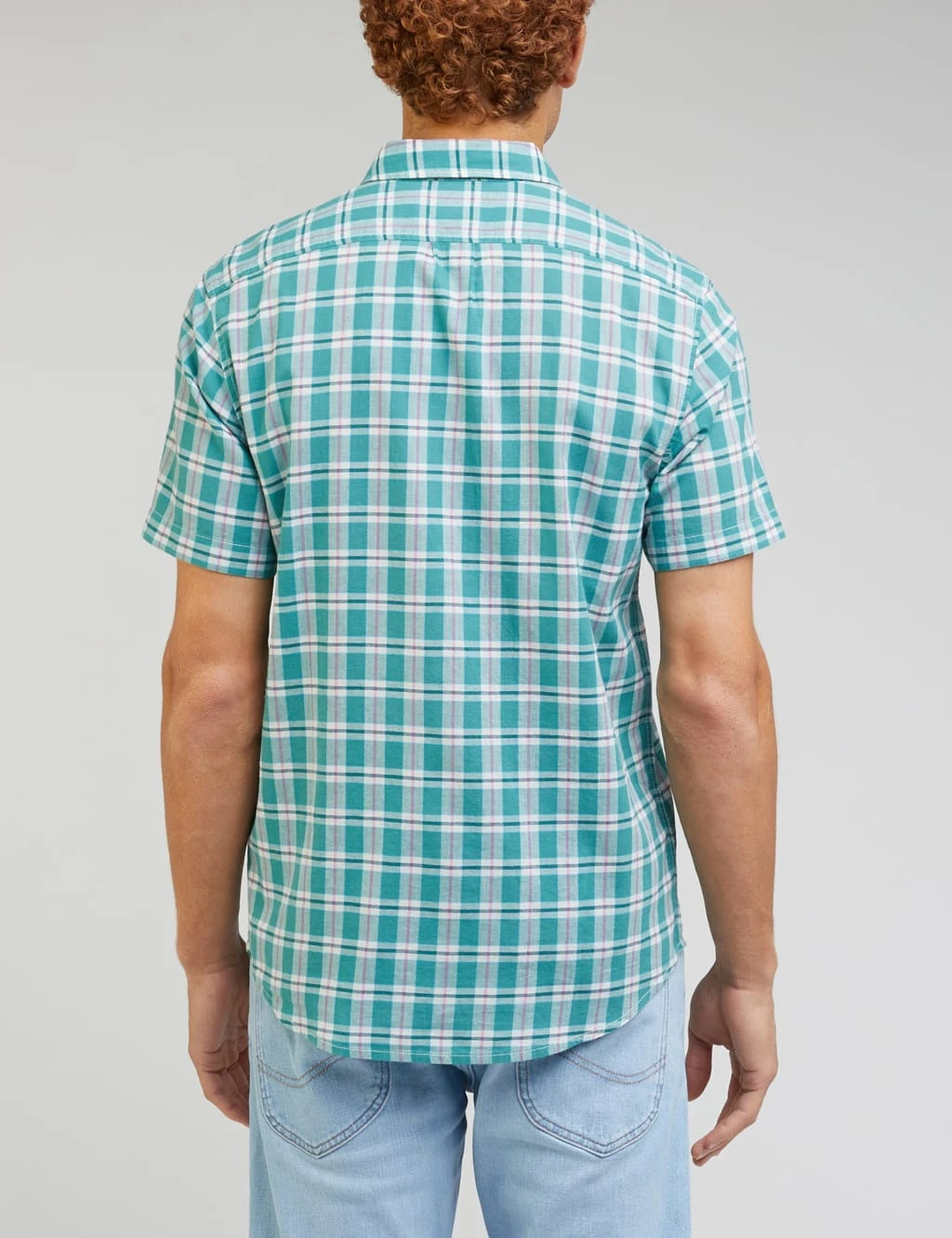 Lee Pure Cotton Check Oxford Shirt 3 Lee Pure Cotton Check Oxford Shirt - Image 3