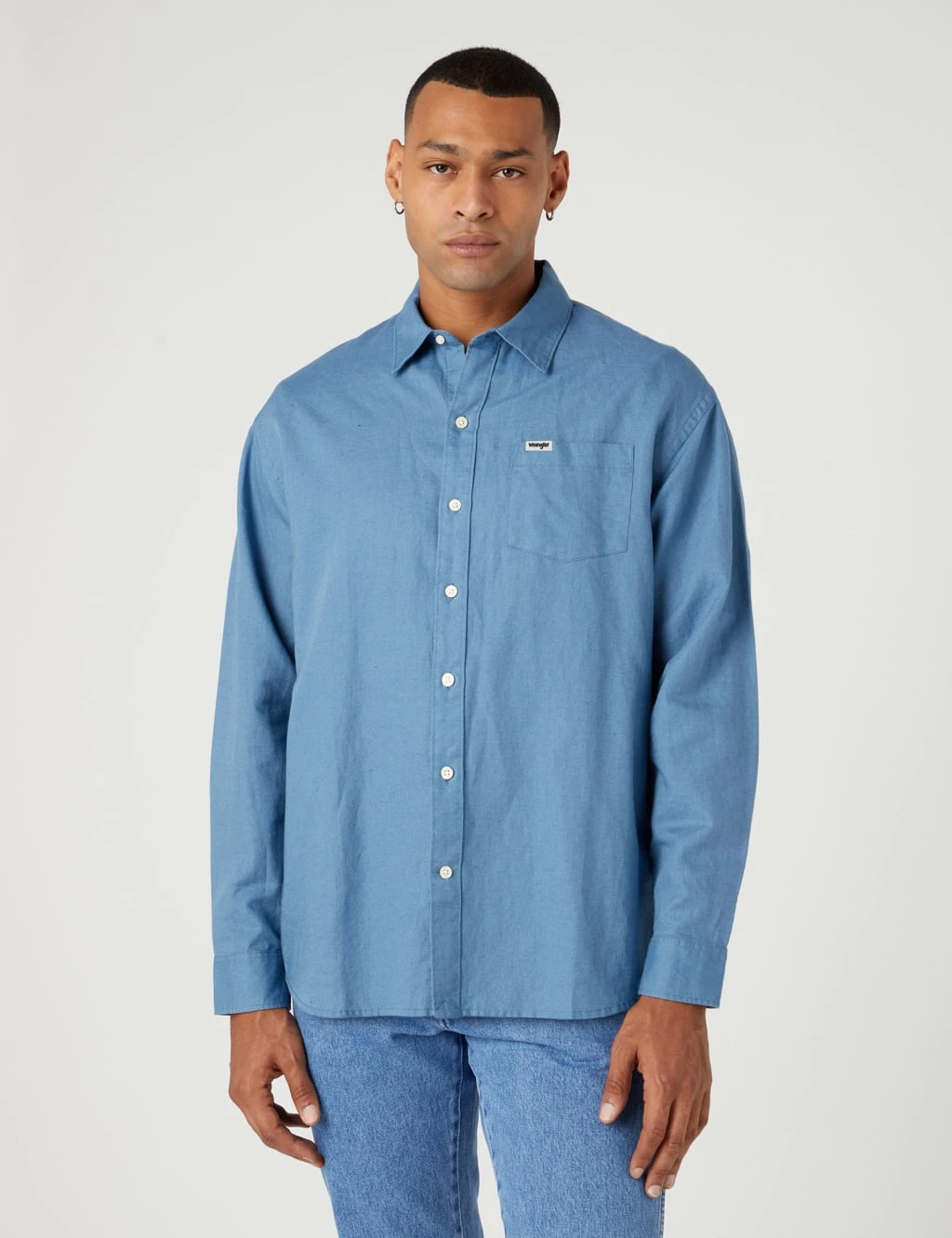 Wrangler Linen Rich Shirt 1 Wrangler Linen Rich Shirt