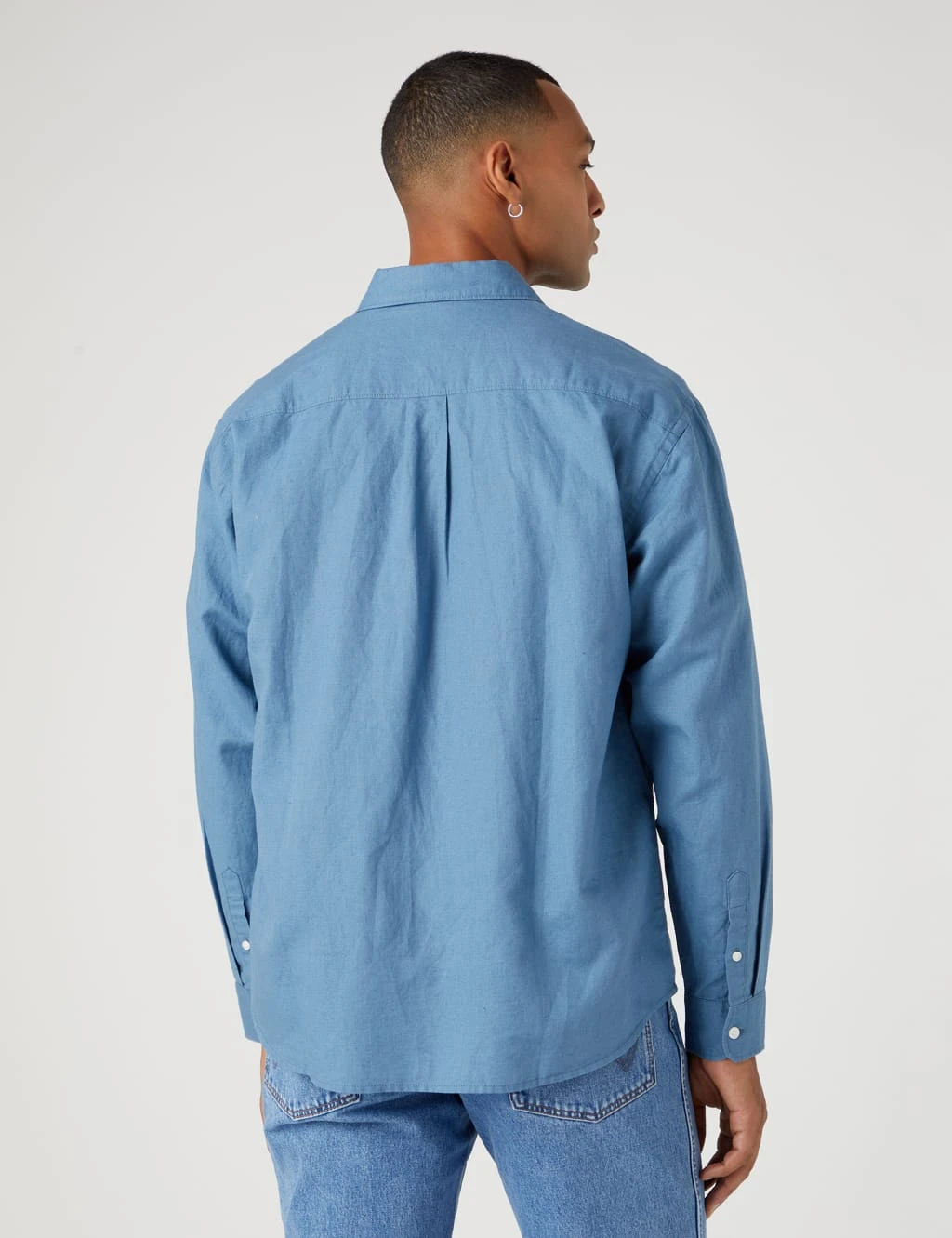 Wrangler Linen Rich Shirt 3 Wrangler Linen Rich Shirt - Image 3