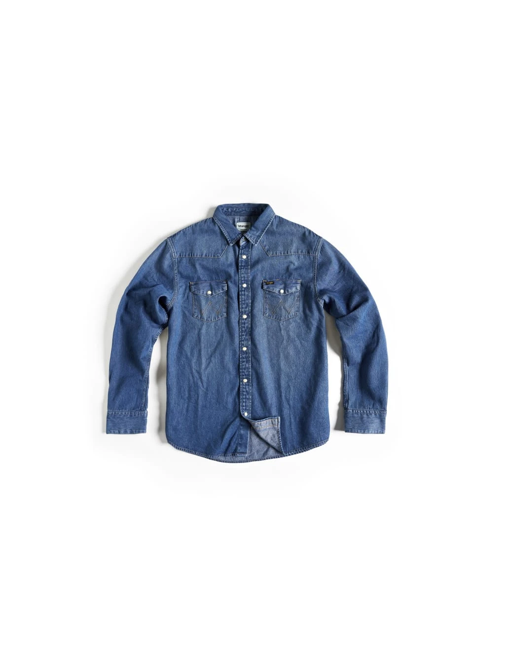 Wrangler Western Denim Shirt 2 Wrangler Western Denim Shirt - Image 2