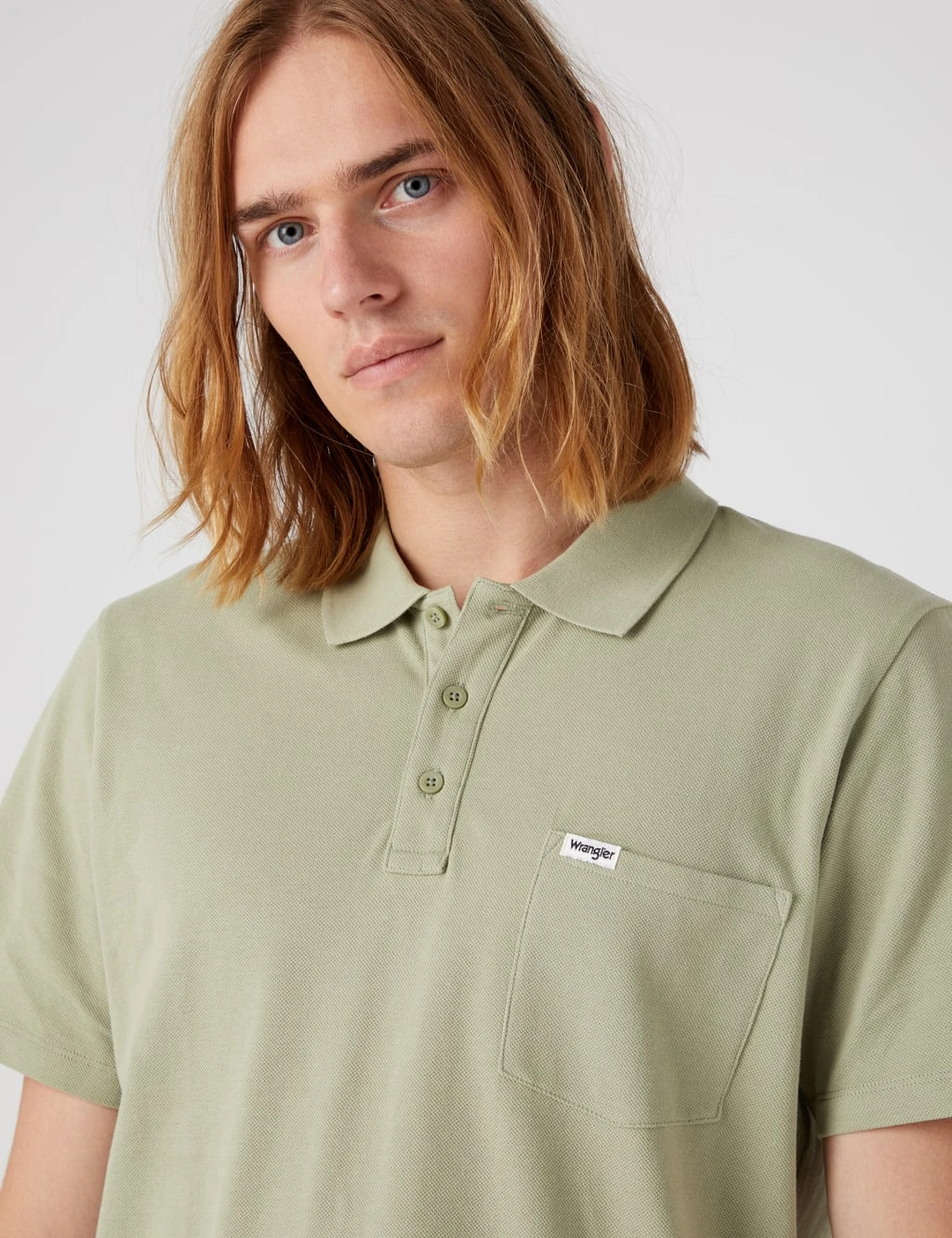 Wrangler Relaxed Fit Pure Cotton Polo Shirt 5 Wrangler Relaxed Fit Pure Cotton Polo Shirt - Image 5