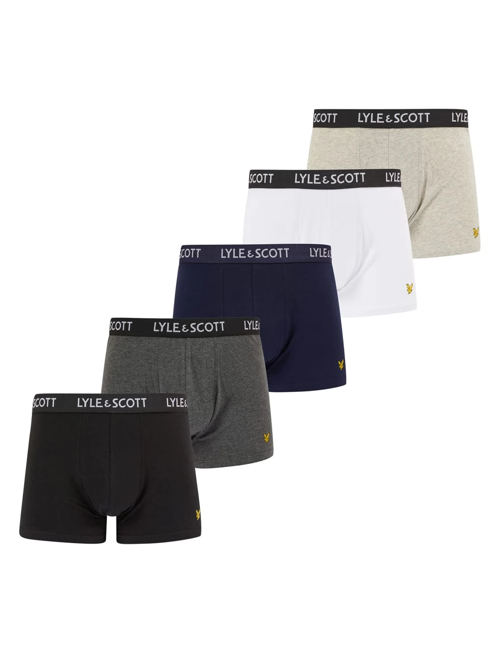 Lyle & Scott 5pk Cotton Rich Trunks 1 Lyle & Scott 5pk Cotton Rich Trunks