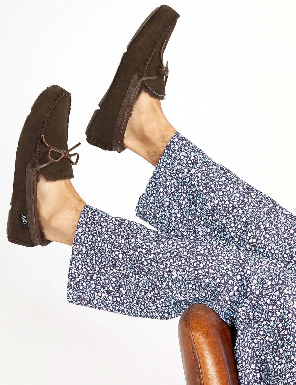 Jones Bootmaker Suede Moccasin Slippers 1 Jones Bootmaker Suede Moccasin Slippers