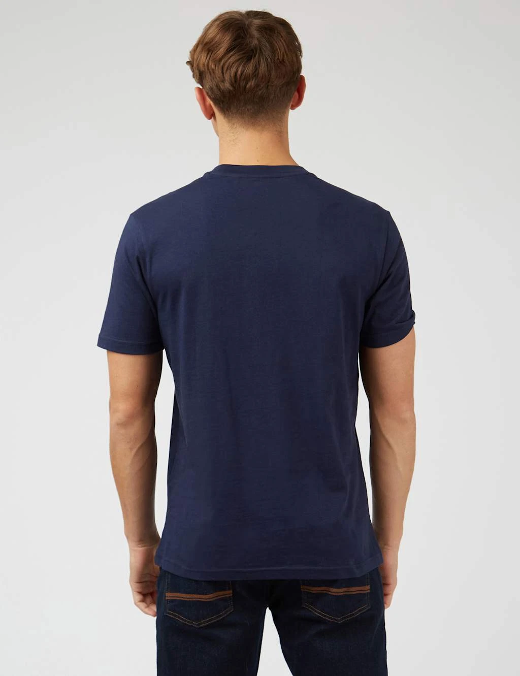 Ben Sherman Pure Cotton Music Graphic Crew Neck T-Shirt 4 Ben Sherman Pure Cotton Music Graphic Crew Neck T-Shirt - Image 4