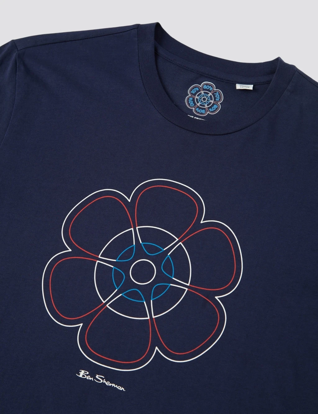 Ben Sherman Pure Cotton Music Graphic Crew Neck T-Shirt 6 Ben Sherman Pure Cotton Music Graphic Crew Neck T-Shirt - Image 6