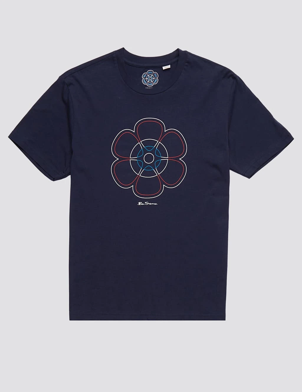 Ben Sherman Pure Cotton Music Graphic Crew Neck T-Shirt 2 Ben Sherman Pure Cotton Music Graphic Crew Neck T-Shirt - Image 2