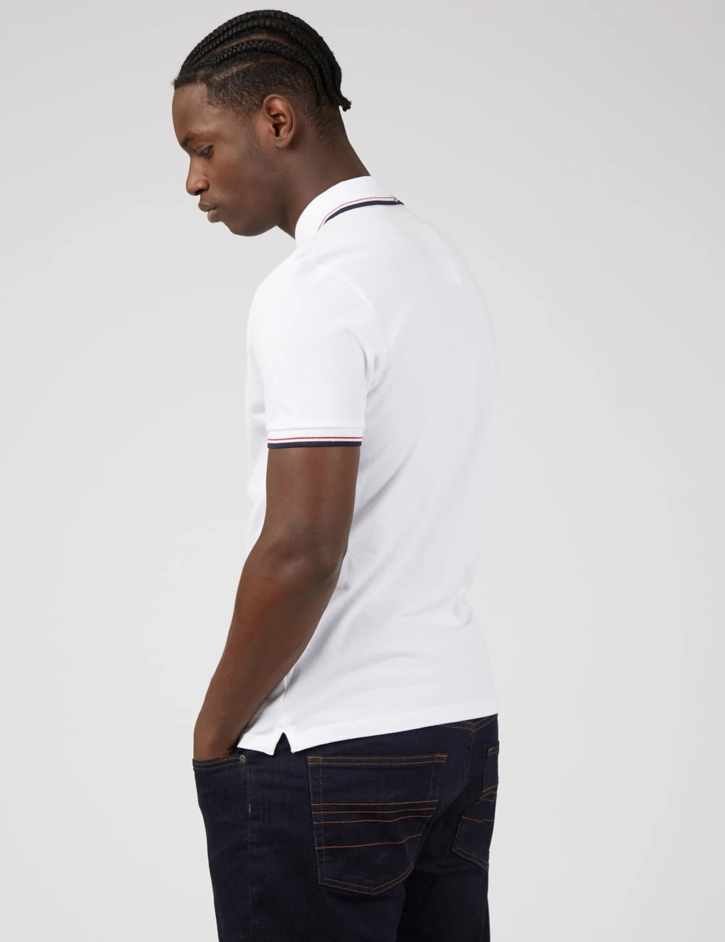 Ben Sherman Cotton Tipped Polo Shirt 4 Ben Sherman Cotton Tipped Polo Shirt - Image 4