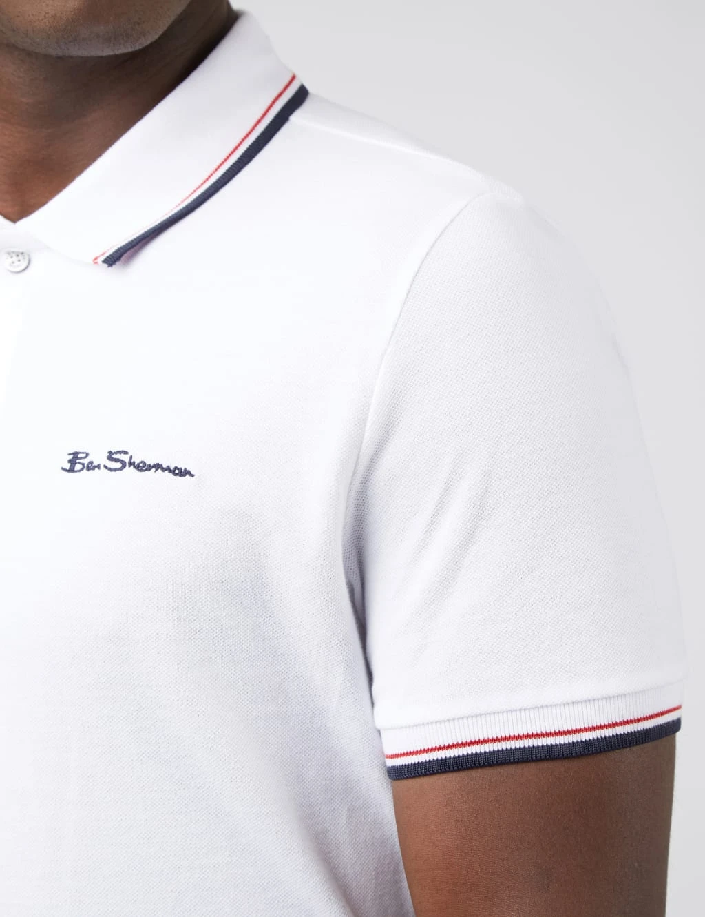 Ben Sherman Cotton Tipped Polo Shirt 5 Ben Sherman Cotton Tipped Polo Shirt - Image 5