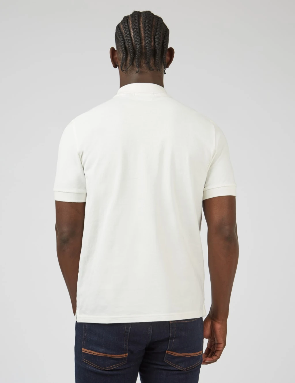 Ben Sherman Cotton Striped Polo Shirt 4 Ben Sherman Cotton Striped Polo Shirt - Image 4