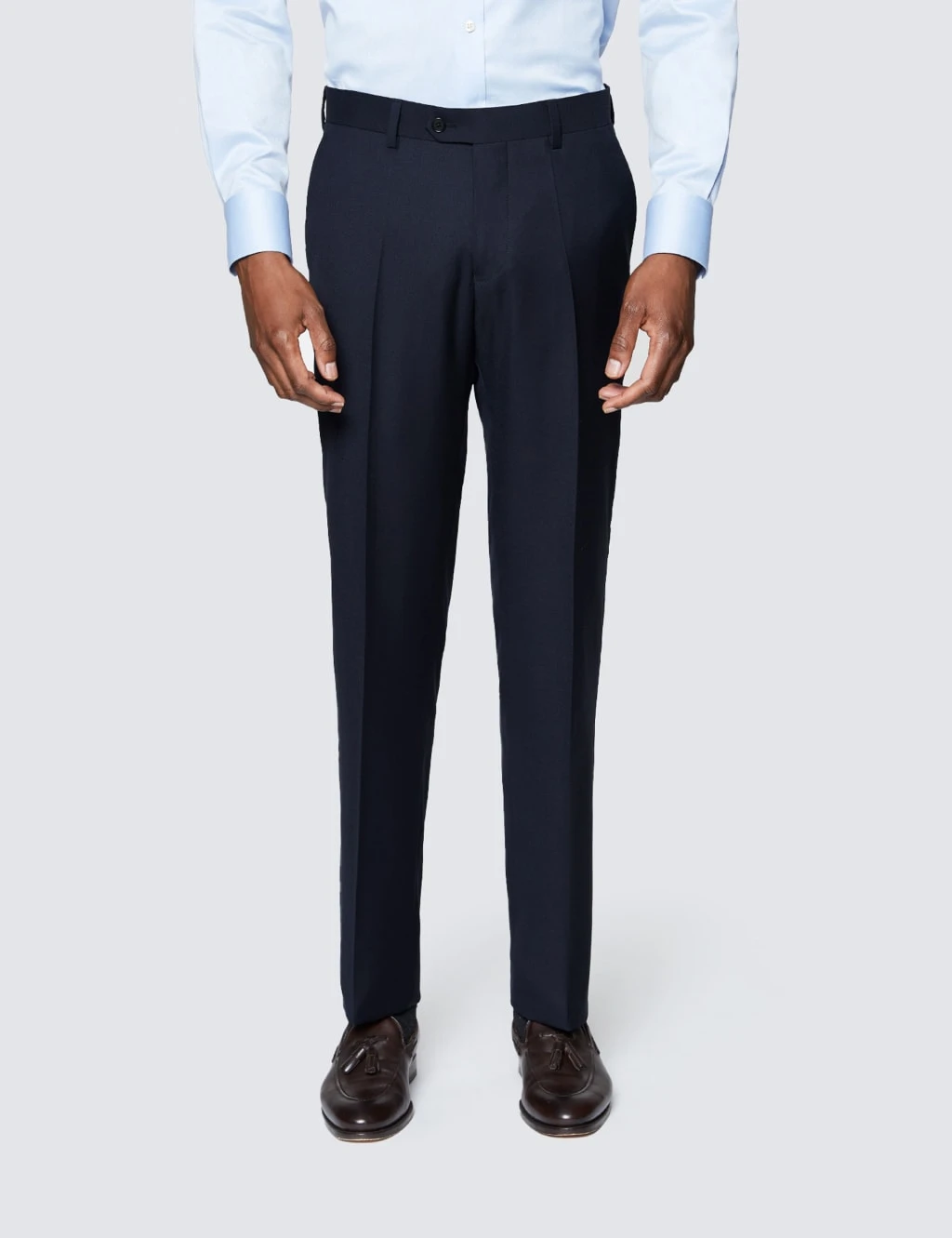 Slim Fit Pure Wool Trousers 1 Slim Fit Pure Wool Trousers