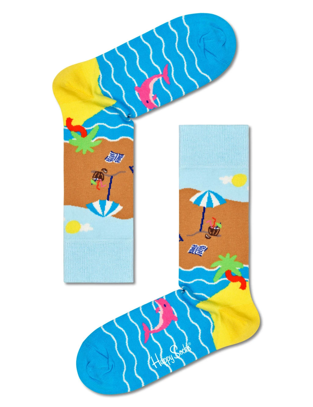 Happy Socks Beach Break Cotton Rich Socks 1 Happy Socks Beach Break Cotton Rich Socks