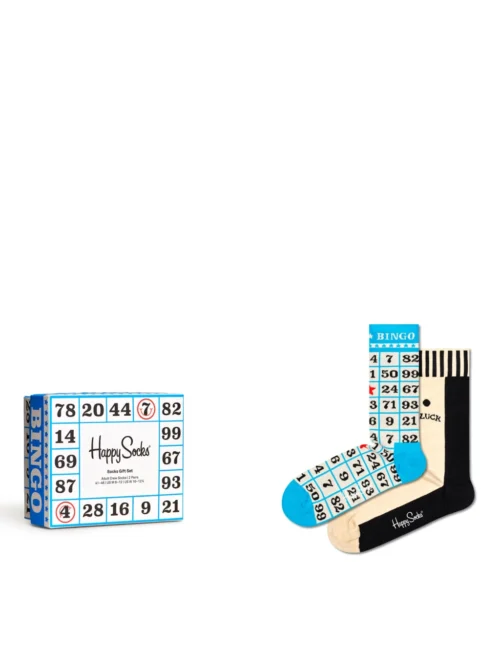 Happy Socks 2pk Feeling Lucky Cotton Rich Socks