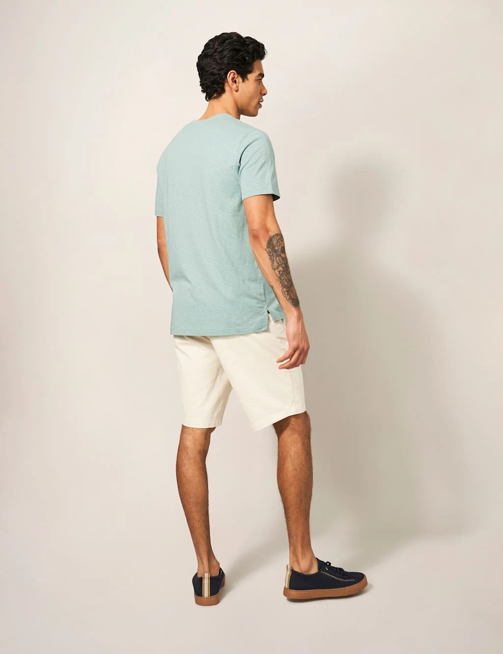 WHITE STUFF Pure Cotton Escape Graphic Crew Neck T-Shirt 4 WHITE STUFF Pure Cotton Escape Graphic Crew Neck T-Shirt - Image 4