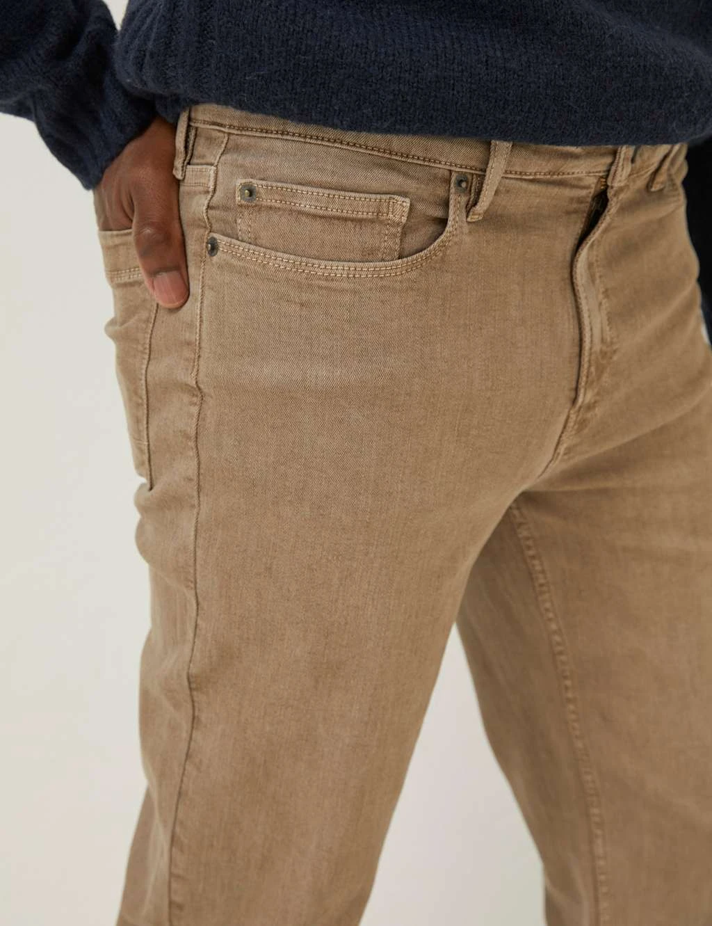 Straight Fit 5 Pocket Jeans 2 Straight Fit 5 Pocket Jeans - Image 2