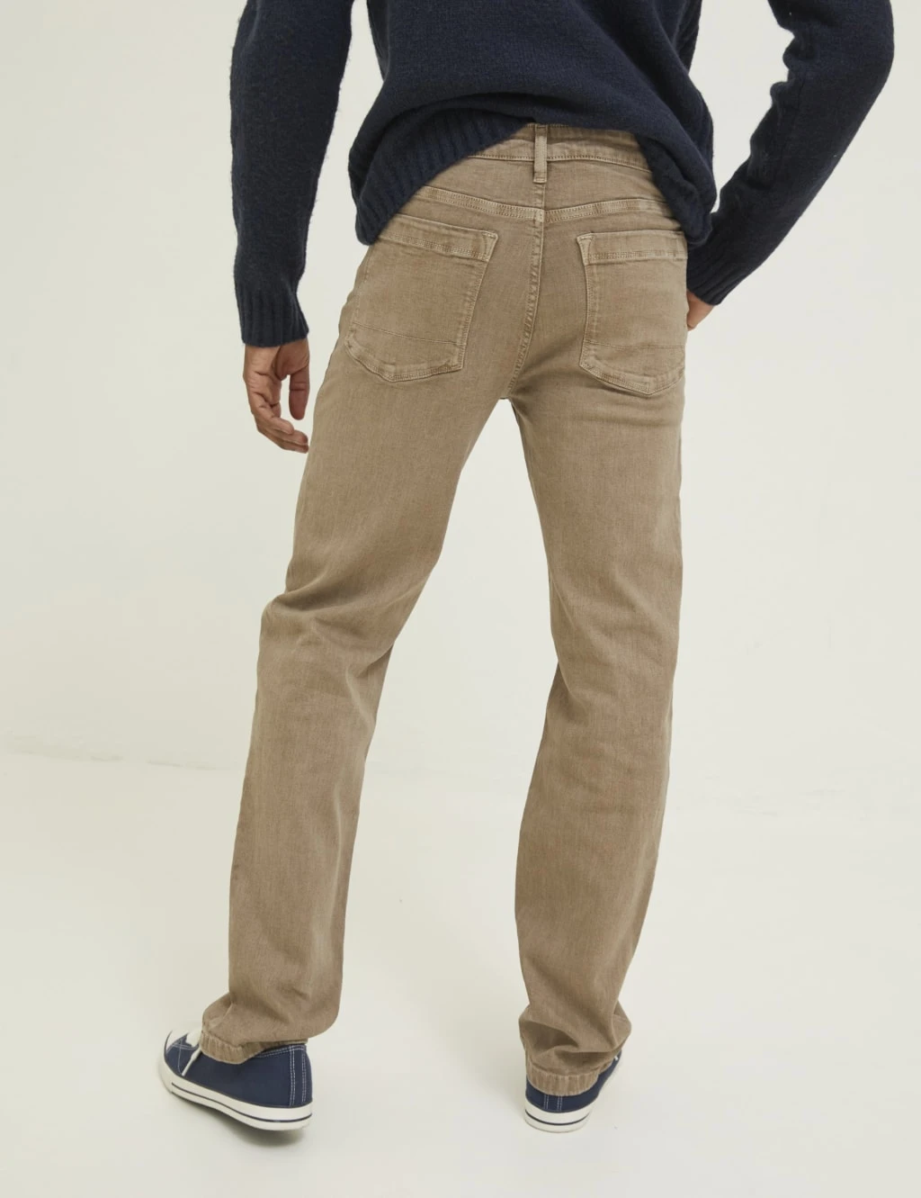 Straight Fit 5 Pocket Jeans 4 Straight Fit 5 Pocket Jeans - Image 4