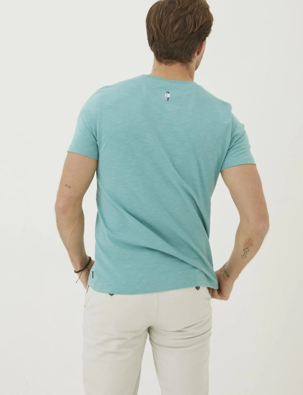 Pure Cotton Crew Neck Buoys Graphic T-Shirt 3 Pure Cotton Crew Neck Buoys Graphic T-Shirt - Image 3