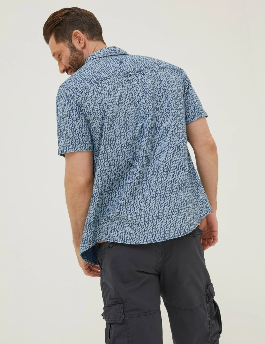 Pure Cotton Shell Print Shirt 3 Pure Cotton Shell Print Shirt - Image 3