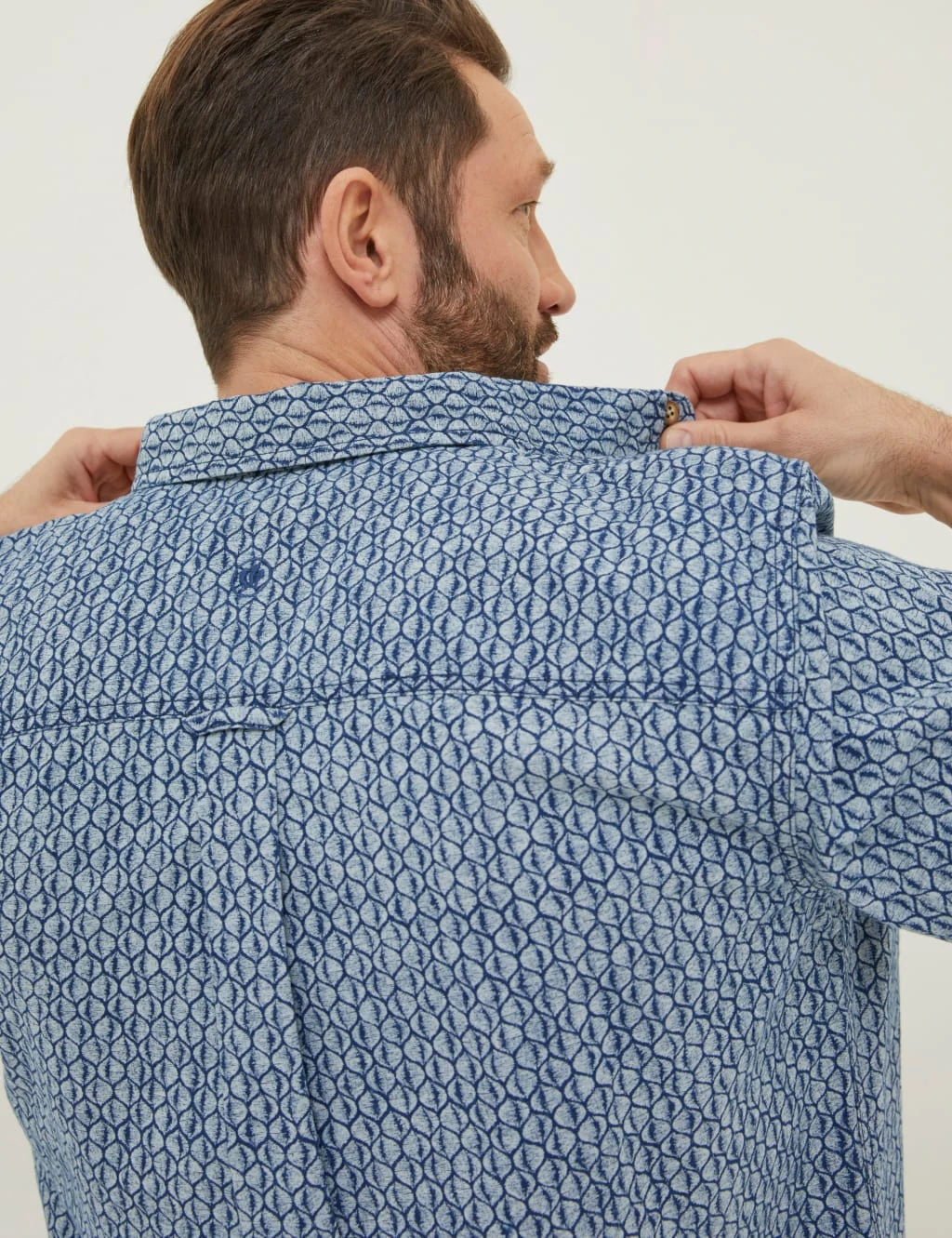 Pure Cotton Shell Print Shirt 5 Pure Cotton Shell Print Shirt - Image 5