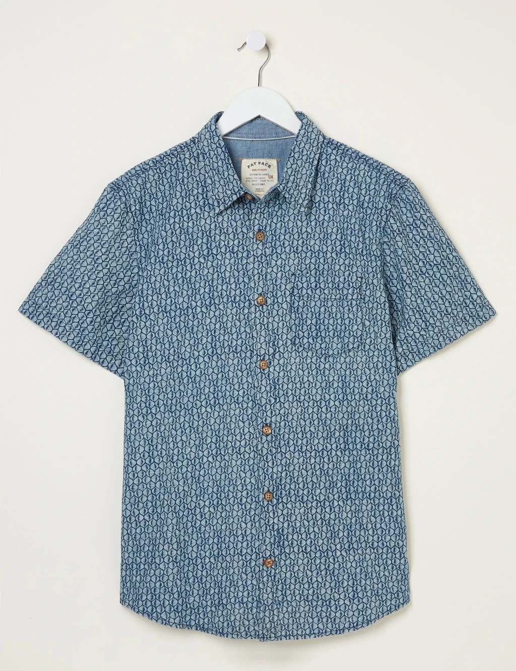 Pure Cotton Shell Print Shirt 2 Pure Cotton Shell Print Shirt - Image 2