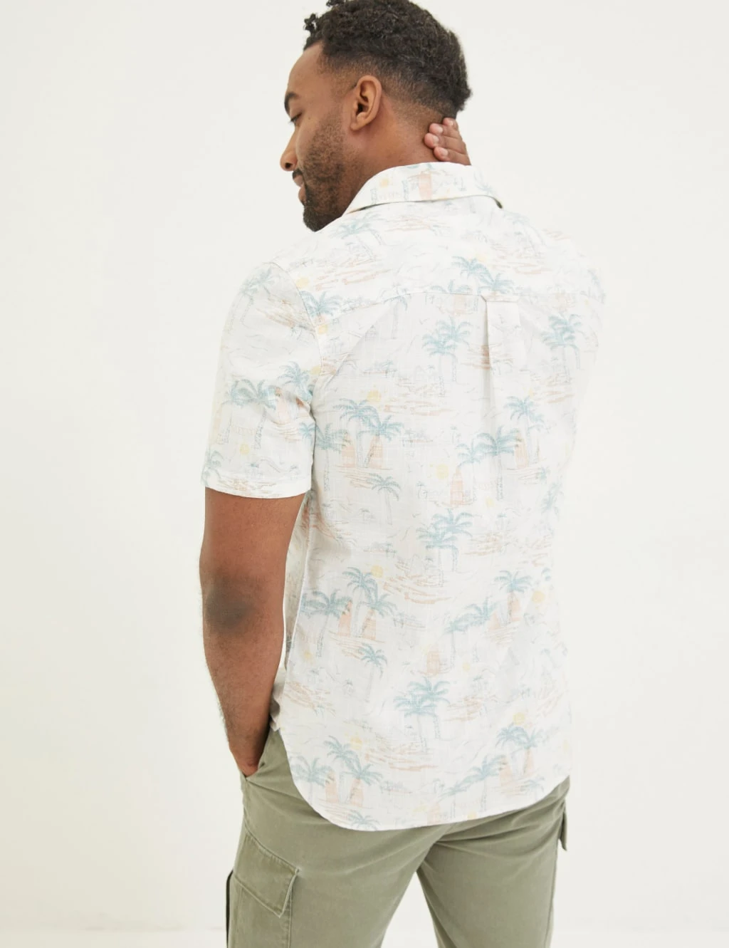 Pure Cotton Surf Print Shirt 3 Pure Cotton Surf Print Shirt - Image 3