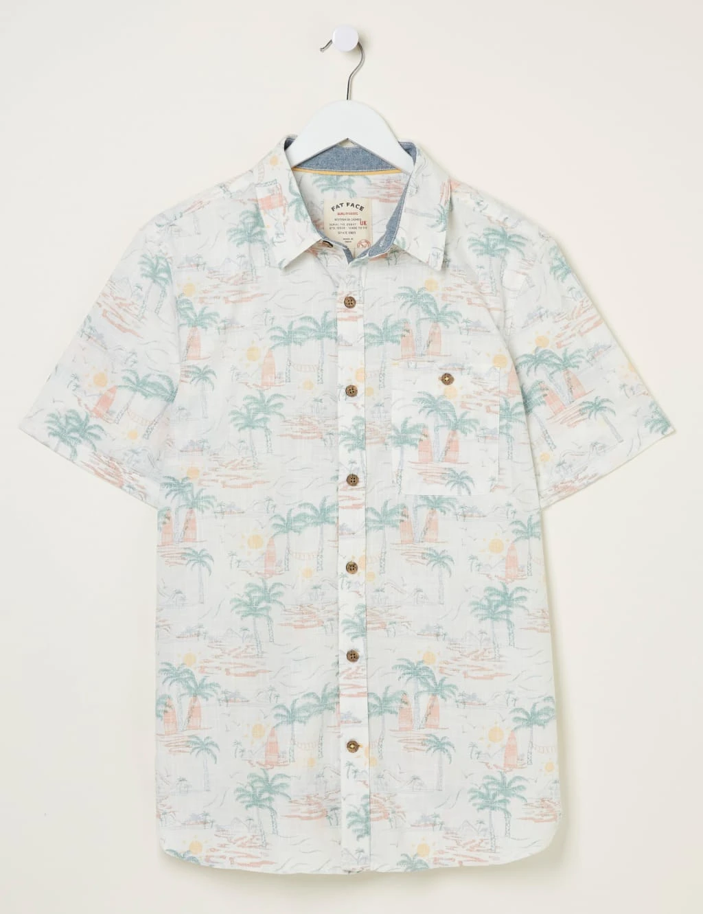 Pure Cotton Surf Print Shirt 2 Pure Cotton Surf Print Shirt - Image 2