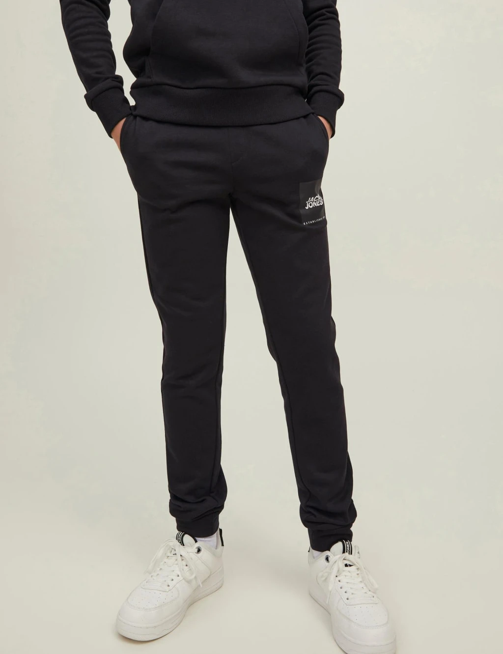 Jack & Jones Junior Cotton Rich Joggers (8 Yrs - 16 Yrs) 3 Jack & Jones Junior Cotton Rich Joggers (8 Yrs - 16 Yrs) - Image 3