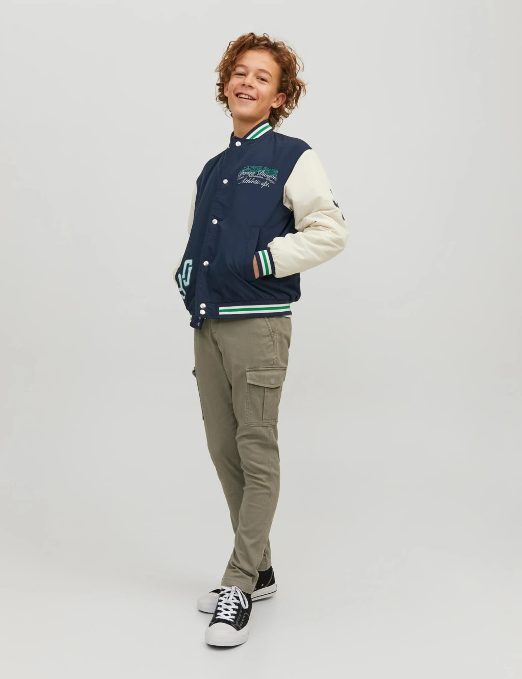 Jack & Jones Junior Cotton Rich Cargos 3 Jack & Jones Junior Cotton Rich Cargos - Image 3