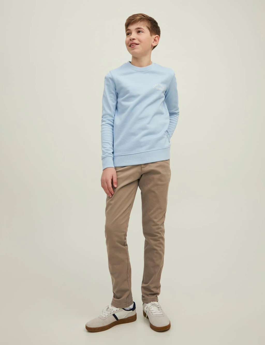 Jack & Jones Junior Slim Cotton Rich Chinos (8-16 Yrs) 3 Jack & Jones Junior Slim Cotton Rich Chinos (8-16 Yrs) - Image 3