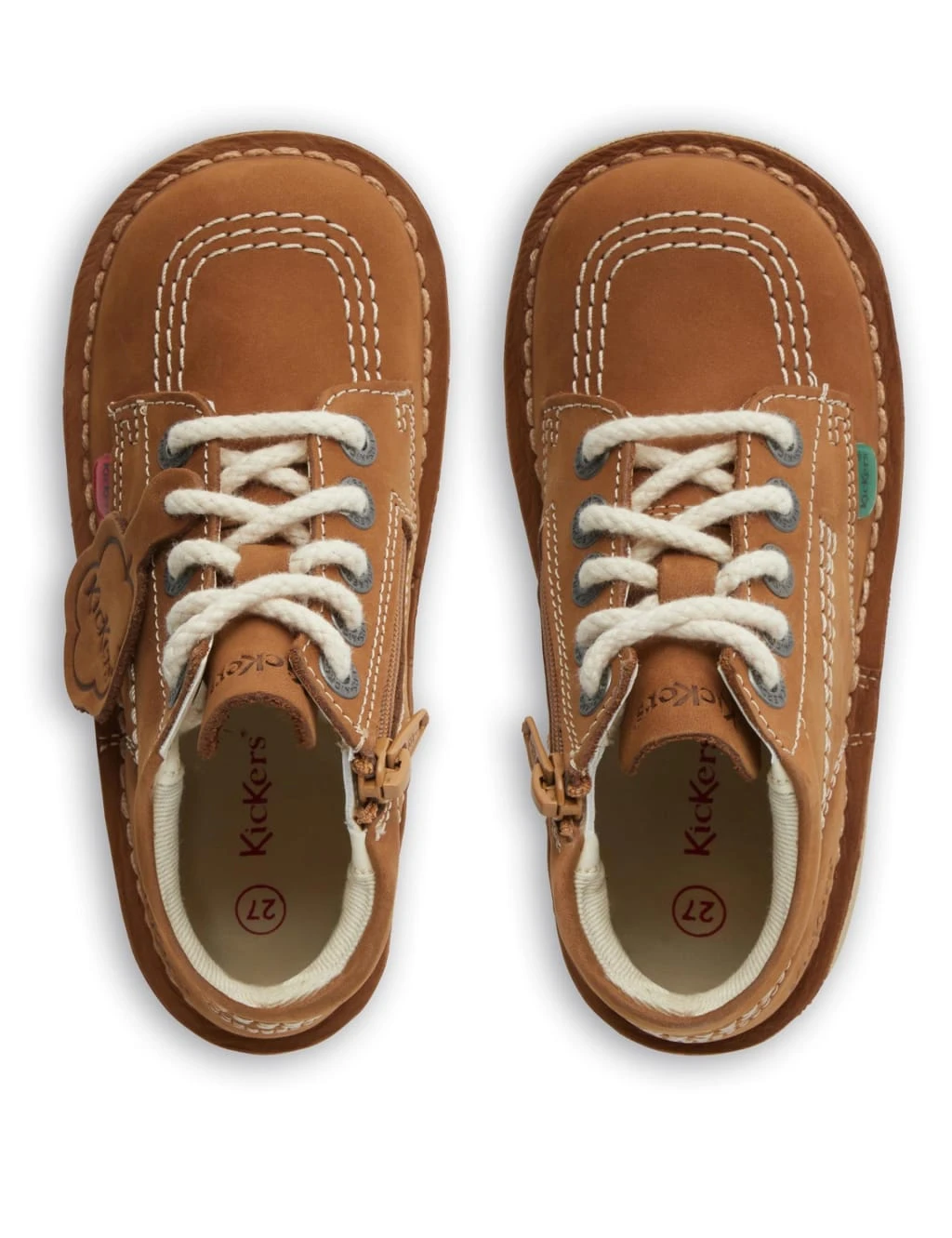 Kickers Kids’ Leather Ankle Boots (7 Small - 12 Small) 3 Kickers Kids’ Leather Ankle Boots (7 Small - 12 Small) - Image 3