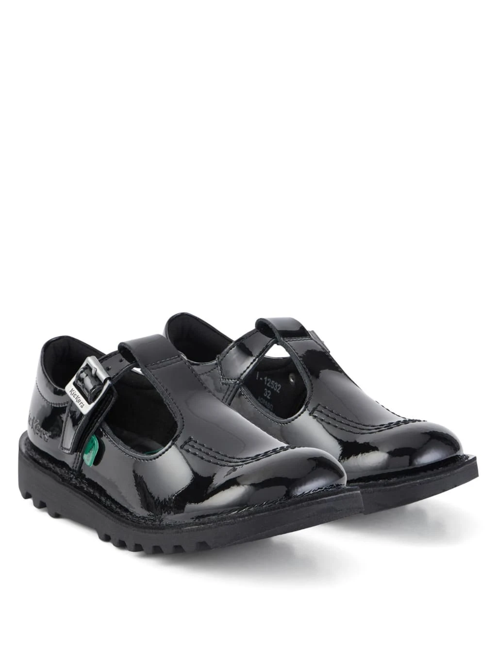 Kickers Kids' Core Patent Leather School Shoes 2 Kickers Kids' Core Patent Leather School Shoes - Image 2