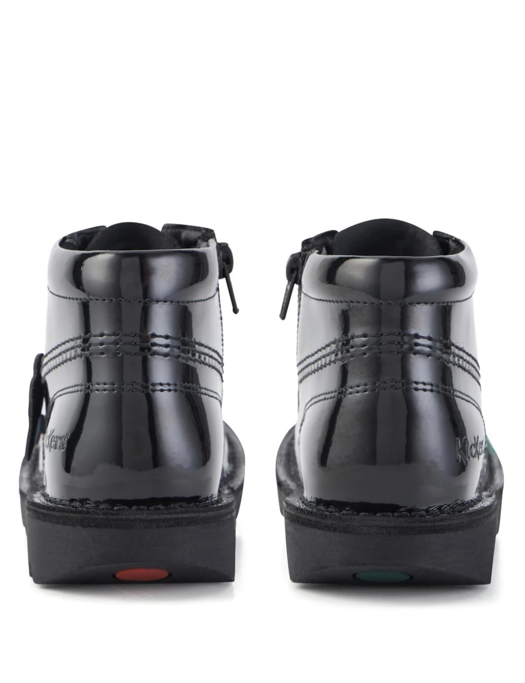 Kickers Kids' Patent High Top School Shoes 3 Kickers Kids' Patent High Top School Shoes - Image 3
