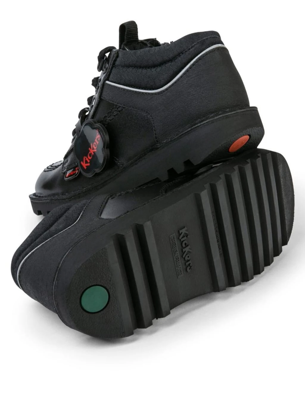 Kickers Kids' Patent High Top School Shoes 4 Kickers Kids' Patent High Top School Shoes - Image 4