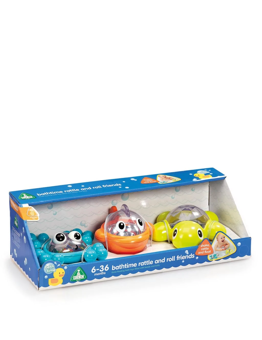 Bath Rattle & Roll Friends (6-36 Mths) 1 Bath Rattle & Roll Friends (6-36 Mths)