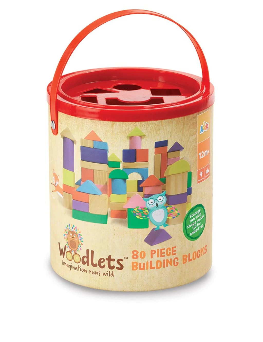 80 Piece Building Blocks (1+ Yrs) 2 80 Piece Building Blocks (1+ Yrs) - Image 2