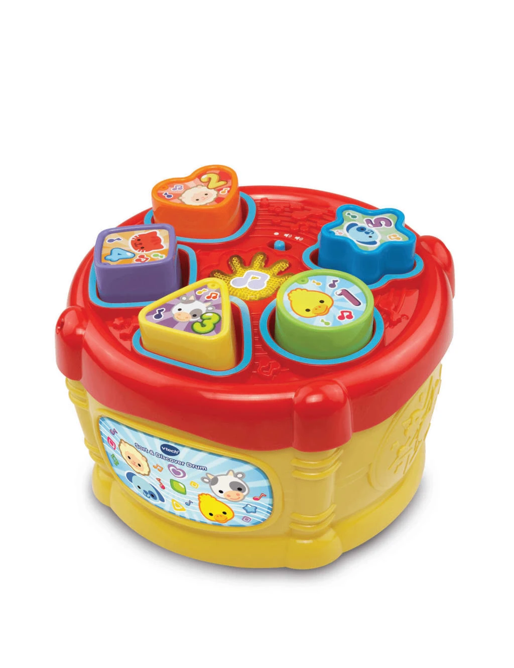 VTech Sort & Discover Interactive Drum (1-3 Yrs) 1 VTech Sort & Discover Interactive Drum (1-3 Yrs)