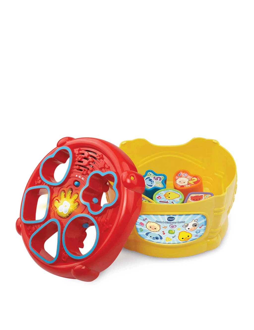 VTech Sort & Discover Interactive Drum (1-3 Yrs) 2 VTech Sort & Discover Interactive Drum (1-3 Yrs) - Image 2