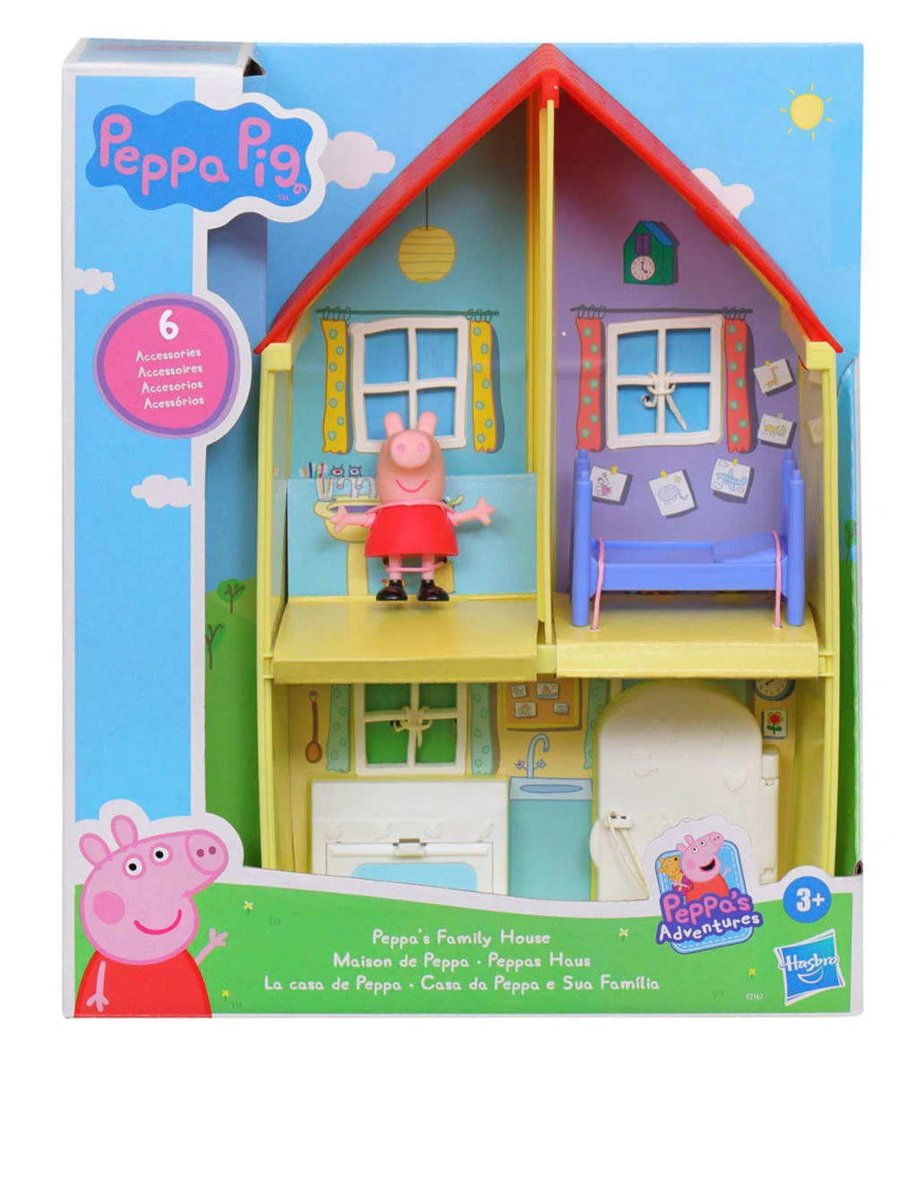 Peppa Pig Family House Playset (3+ Yrs) 2 Peppa Pig Family House Playset (3+ Yrs) - Image 2