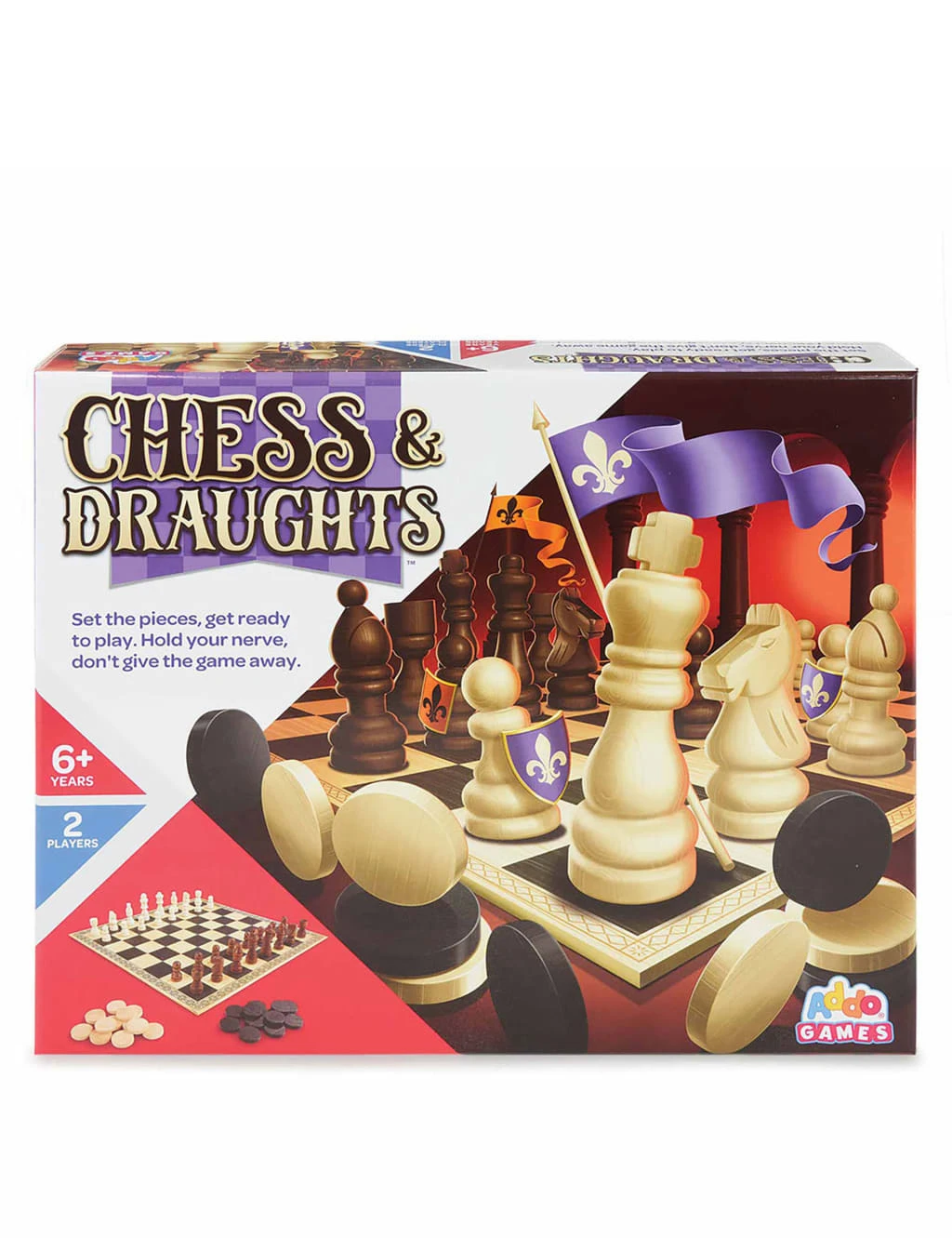 Chess And Draughts Game (6+ Yrs) 1 Chess And Draughts Game (6+ Yrs)