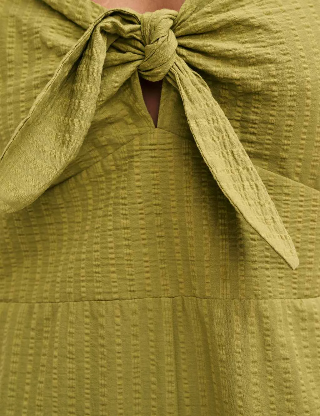 Cotton Rich Textured Wide Leg Jumpsuit 4 Cotton Rich Textured Wide Leg Jumpsuit - Image 4