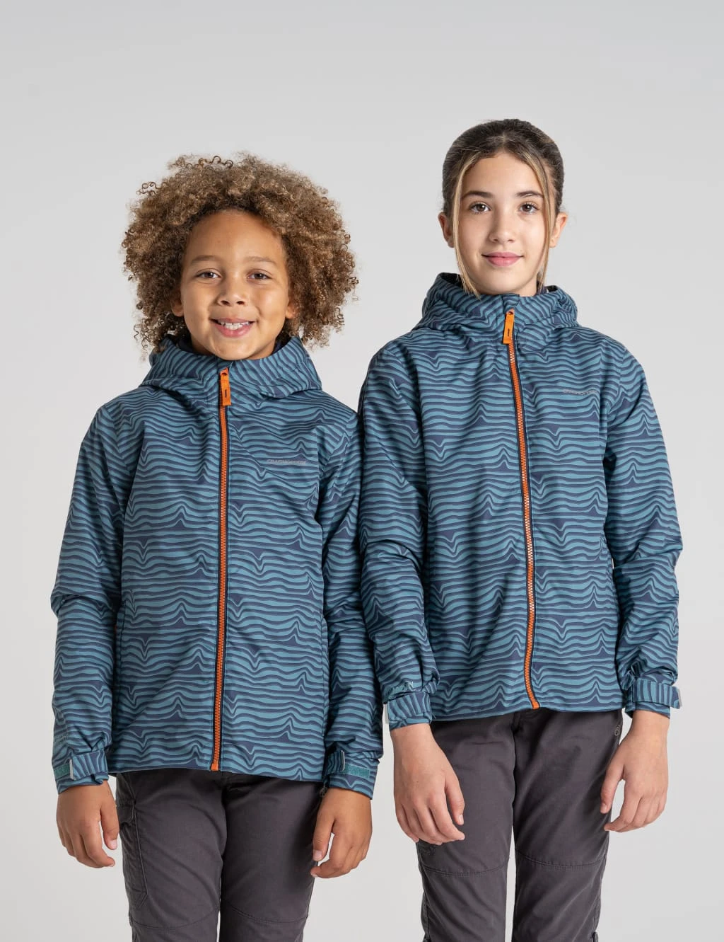 Craghoppers Printed Hooded Jacket (3-13 Yrs) 1 Craghoppers Printed Hooded Jacket (3-13 Yrs)