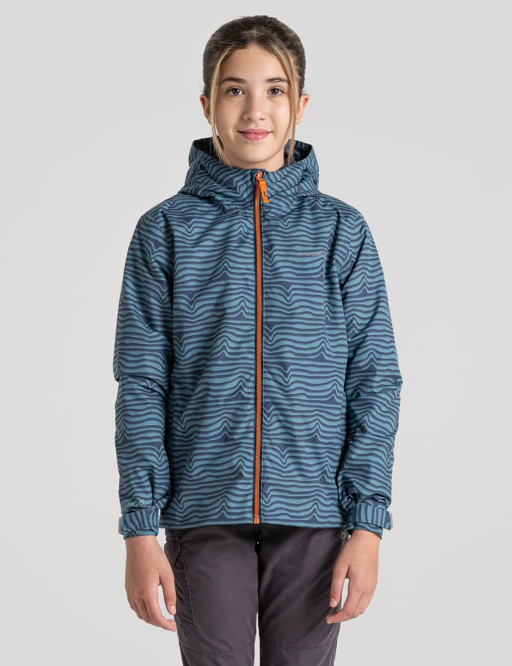 Craghoppers Printed Hooded Jacket (3-13 Yrs) 5 Craghoppers Printed Hooded Jacket (3-13 Yrs) - Image 5