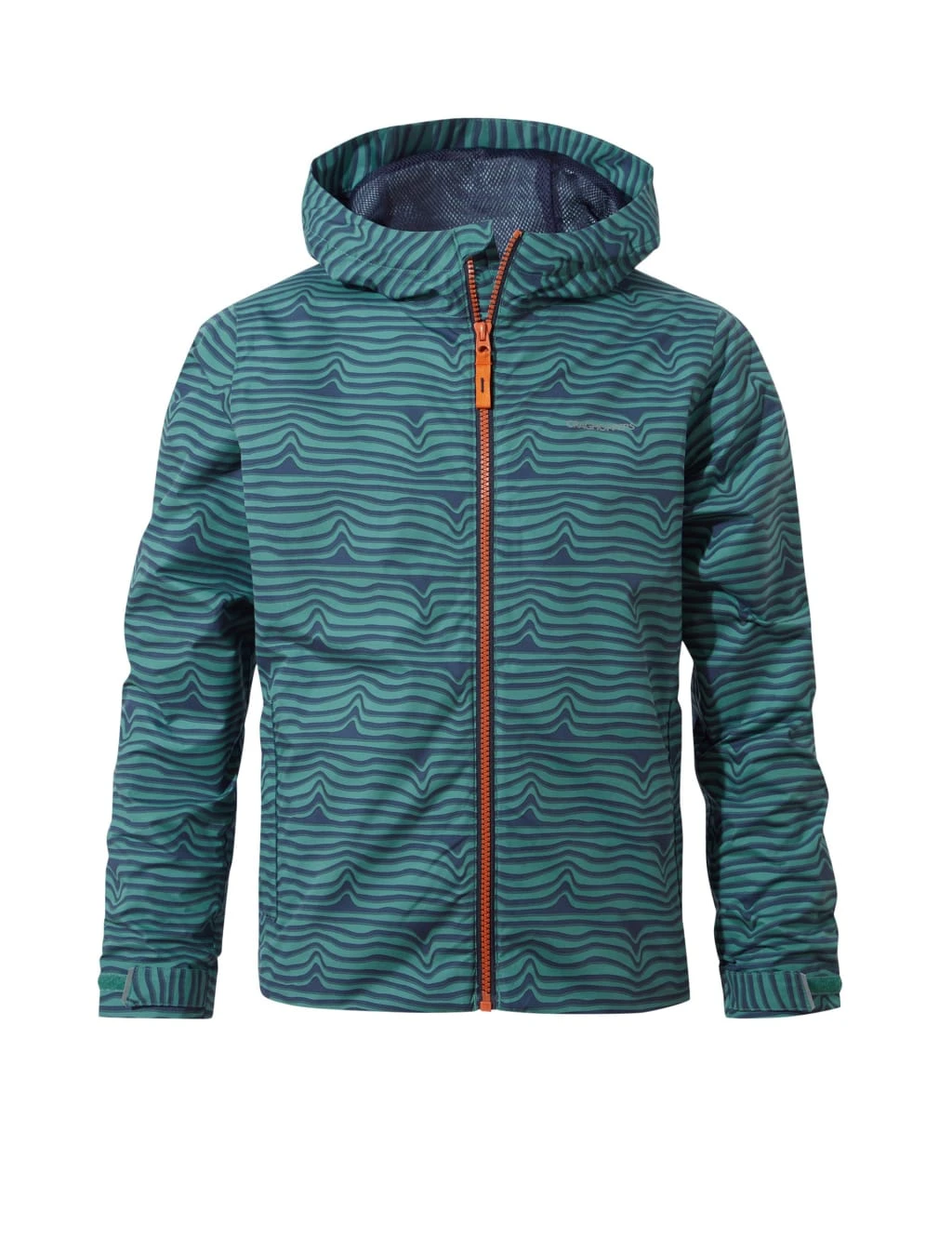 Craghoppers Printed Hooded Jacket (3-13 Yrs) 2 Craghoppers Printed Hooded Jacket (3-13 Yrs) - Image 2